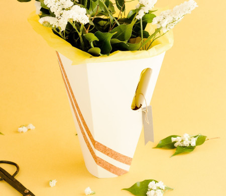 Boîte pour bouquets de fleurs minimal Boîte pour bouquets de fleurs minimal