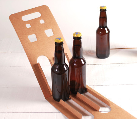 Boîte de bières personnalisable pour deux amis Boîte de bières personnalisable pour deux amis