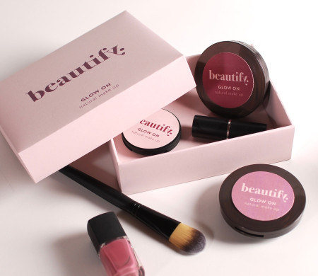 Emballage pour cosmétique rose