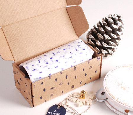 Boîte pour parfum de Noël