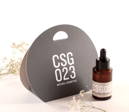 Sac en carton élégant pour les cosmétiques
