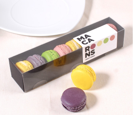 Boîte longue pour macarons