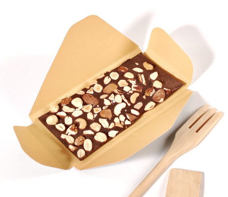 Boîte de barres de chocolat avec impression