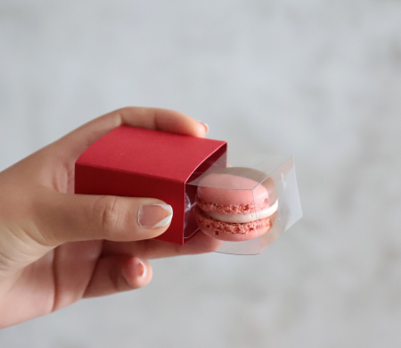 Boîte unique pour un macaron