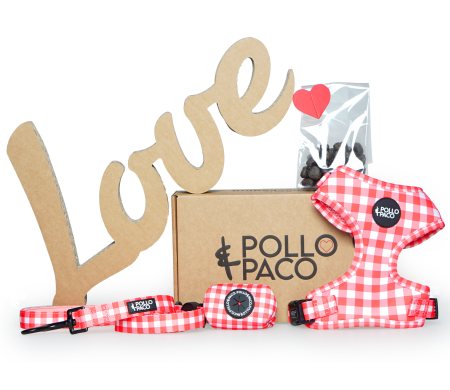Boîte d'expédition en carton de la marque Pollo&Paco Boîte d'expédition en carton de la marque Pollo&Paco