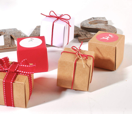 Little box cube pour les cadeaux de Noël Little box cube pour les cadeaux de Noël