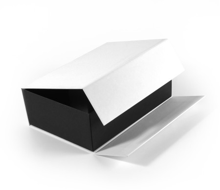 Boîte rectangulaire en carton doublée à monter soi-même