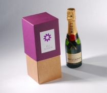Boîte carton pour bouteille de vin