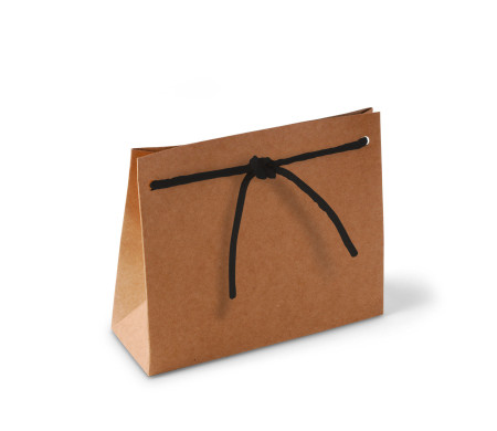 Pochette Cadeau en Carton avec Cordon