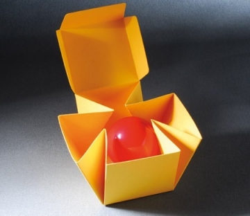 Boîte carrée pour cadeaux d'entreprise