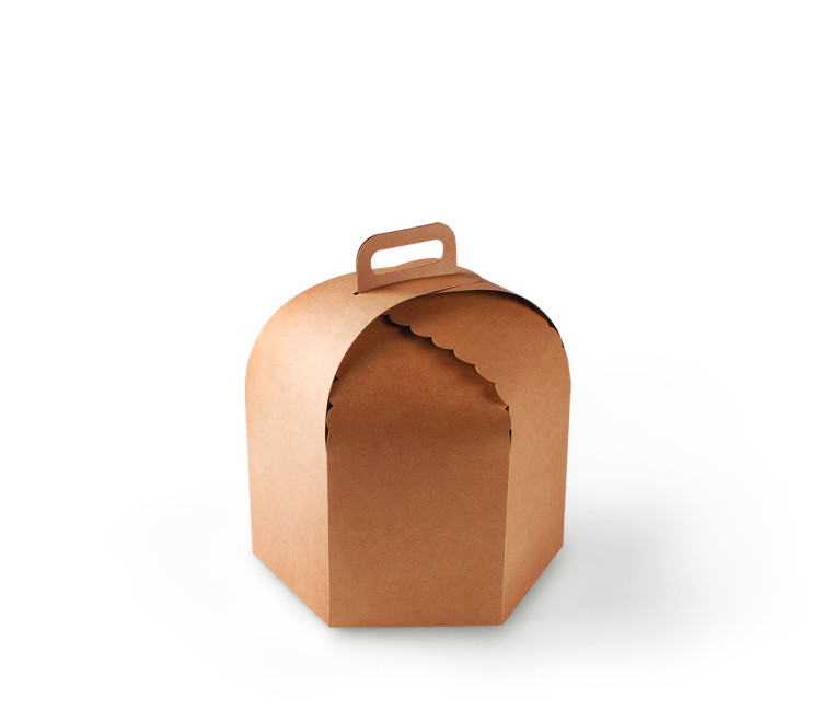 Boîte à gâteaux et panettons