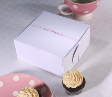 Boîte à Cupcakes avec Logo Imprimé