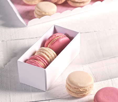 Boîtes à Macarons Rectangulaires Boîtes à Macarons Rectangulaires