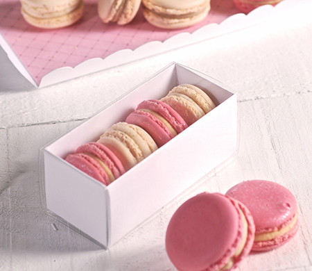 Boîtes à Macarons Rectangulaires Boîtes à Macarons Rectangulaires
