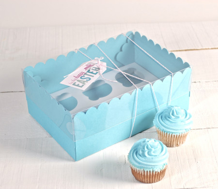 Boîtes Pour 6 Hauts Cupcakes
