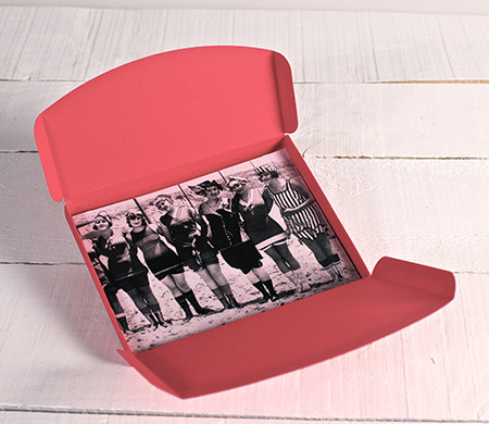 Boîte à Photos Rouge