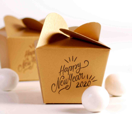 Boîte petit cadeau réveillon