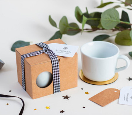 Boîte cadeau pour tasses...