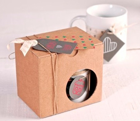 Boîte pour offrir des tasses