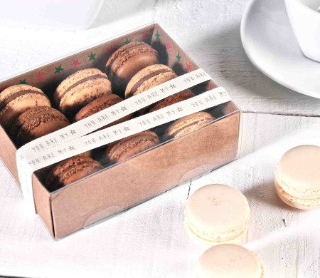 Boîte à Macarons Carrée Boîte à Macarons Carrée