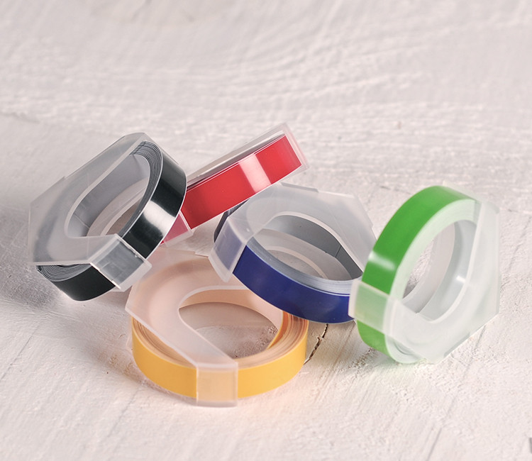 Rubans étiqueteuse "Dymo" couleurs primaires Rubans étiqueteuse "Dymo" couleurs primaires