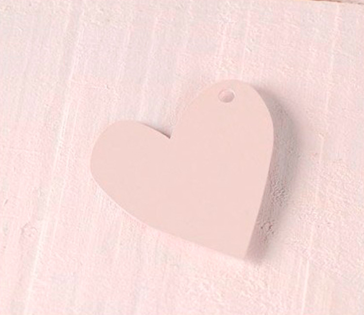 Coeur irrégulier en carton