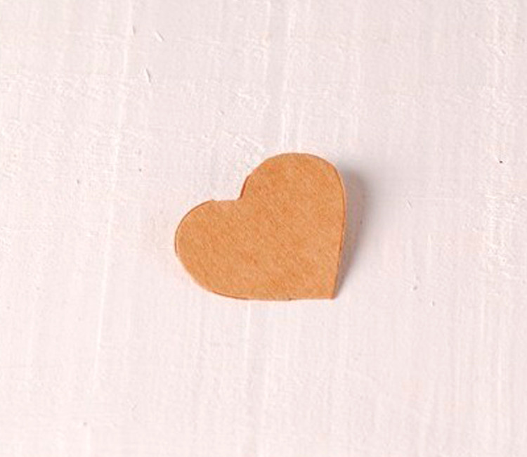 Coeur en Carton 10 pcs.