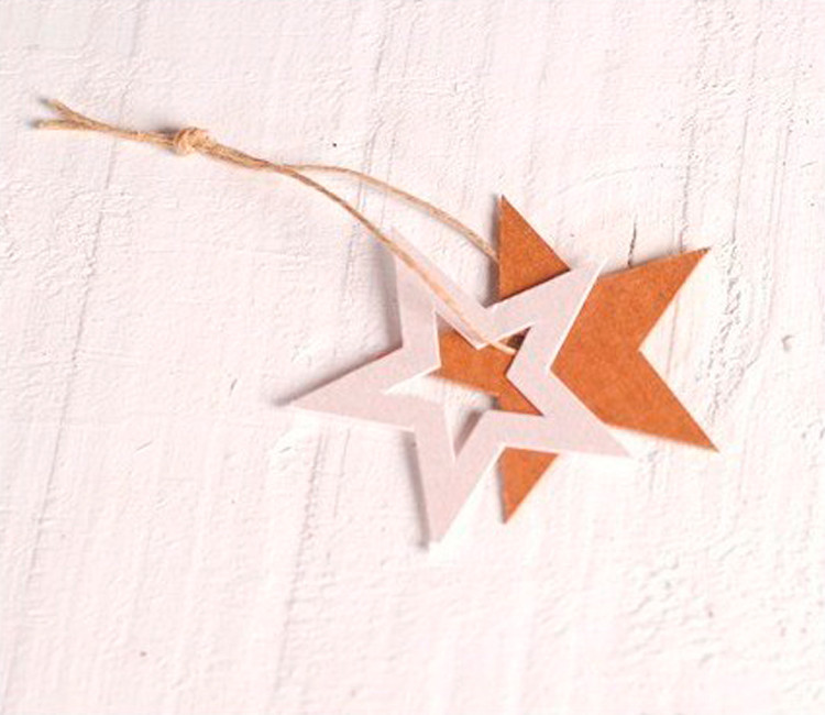 Étoiles en Carton 10 pcs.
