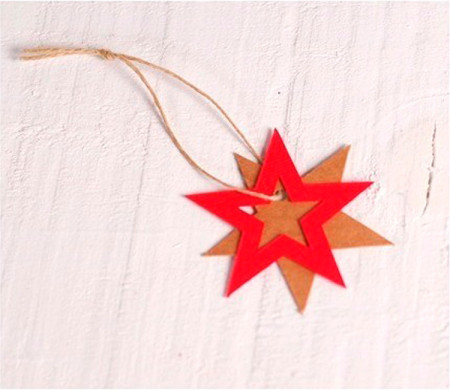 Étoiles en Carton 10 pcs.