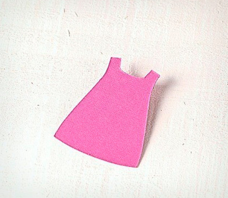 Robe de Fille en Carton 10 pcs.