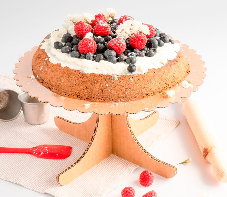 Présentoir pour gâteaux en carton, très mignon! Présentoir pour gâteaux en carton, très mignon!