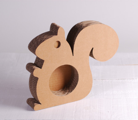 Écureuil en Carton décoratif