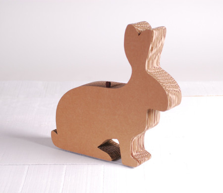 Lapin en Carton décoratif