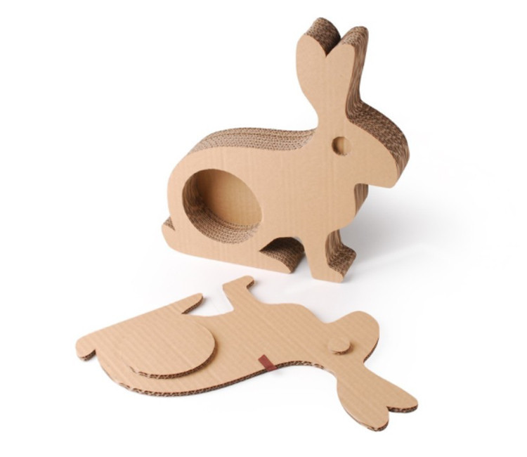 Lapin en Carton décoratif Lapin en Carton décoratif