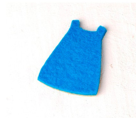 Robe de Fille en Feutrine pour les cadeaux de bébés