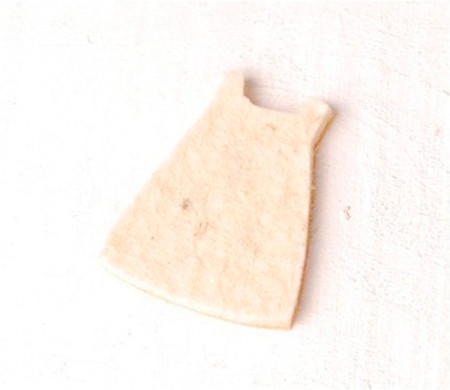 Robe de Fille en Feutrine pour les cadeaux de bébés
