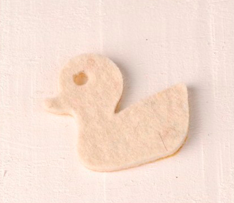 Canard en Feutrine, sympathique ornement pour cadeaux