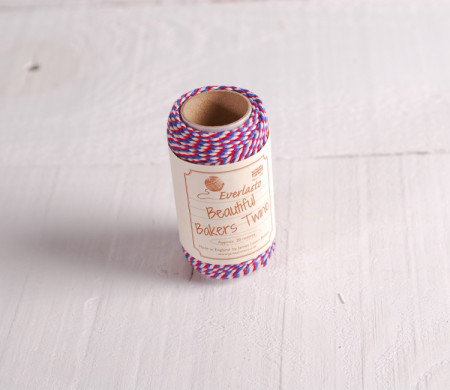 Fil Baker's Twine tricolore décoratif