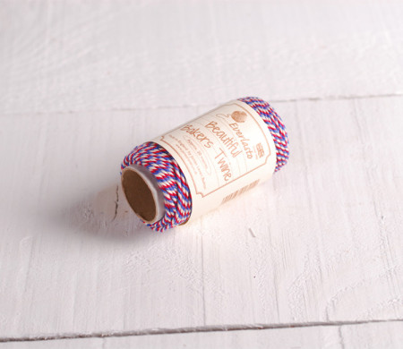 Fil Baker's Twine tricolore décoratif