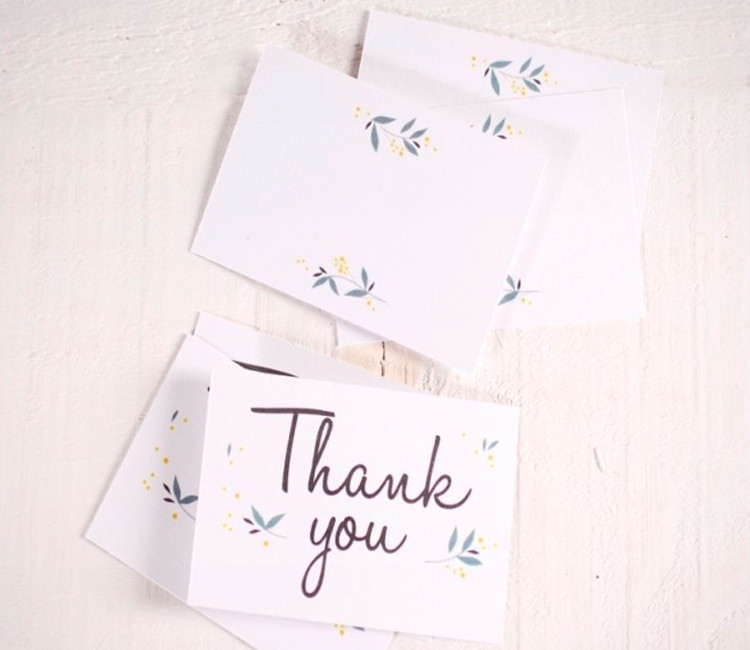 Carte avec un Message pour Mariages