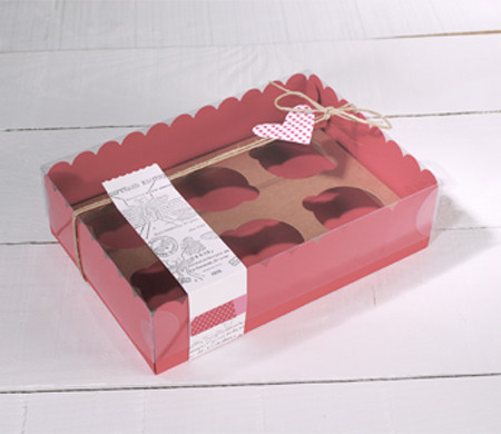 Boîte pour Six Cupcakes