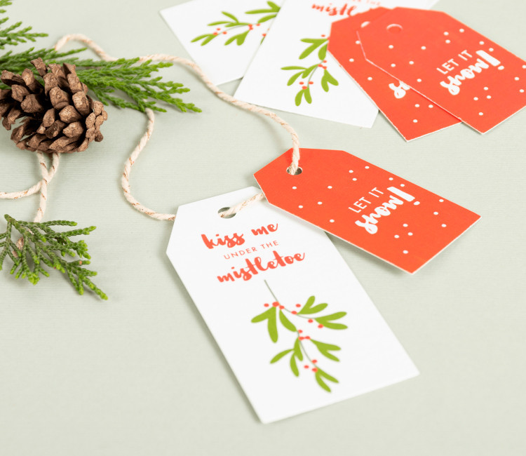 Étiquettes de Noël pour vos cadeaux