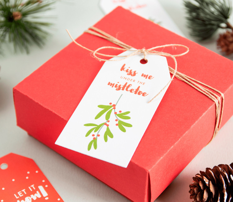 Étiquettes de Noël pour vos cadeaux