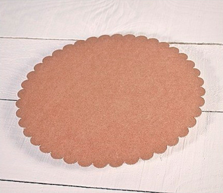 Support rond en carton pour tartes grand format, support à tartes