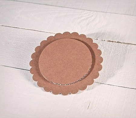 Support rond en carton pour tartes, support à tartes