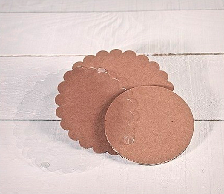 Support rond en carton pour tartes, support à tartes Support rond en carton pour tartes, support à tartes
