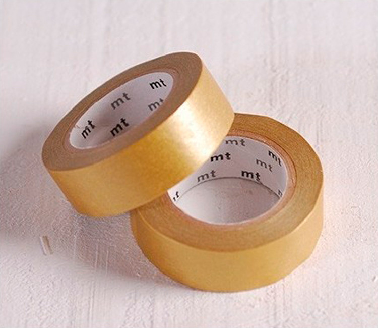 Washi tape couleur or pour décoration de boîtes cadeaux Washi tape couleur or pour décoration de boîtes cadeaux