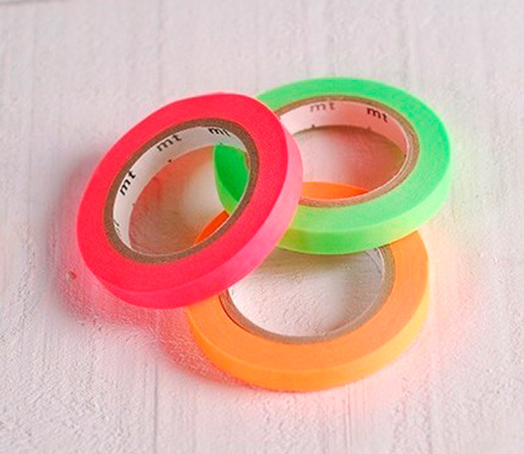 3 washi tapes fluos 3 washi tapes fluos