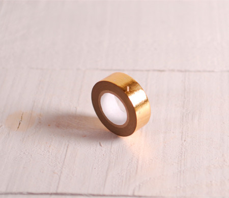 Washi tape doré avec motif géométrique