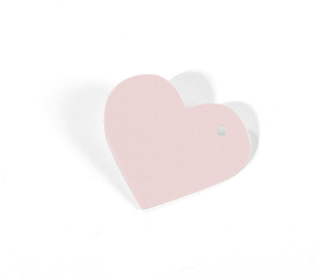 Coeur en Carton Pendentif 10 pcs.